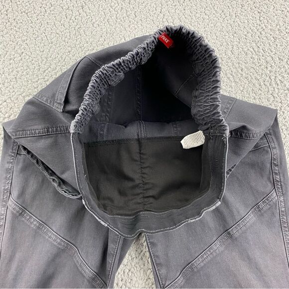 Spanx Stretch Twill Cargo Zipper Ankle Washed Black Pull-On Joggers  |  Size:  S - Picture 5 of 16